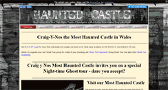 Desktop Screenshot of mosthauntedcastle.com